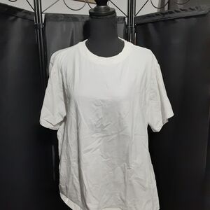 Allbirds Women's Classic  White Short Sleeve Tee Women's Size XXL Casual